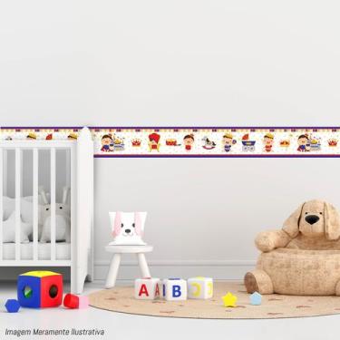 Imagem de Faixa Adesiva Decorativa Quarto Menino Infantil Criança - PRESENTE-BRI