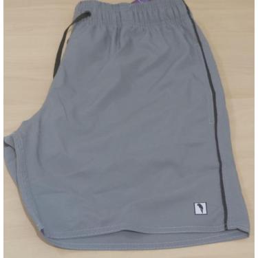 Imagem de Short Microfibra Stretch - Cinza - Moda Brasil , G