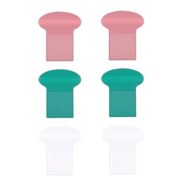 Imagem de predolo Pacote com 6 elevadores de tampa para vaso sanitário, acessórios autoadesivos