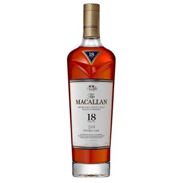 Imagem de The Macallan Single Malt Whisky Escoces 18 anos Double Cask 700ml