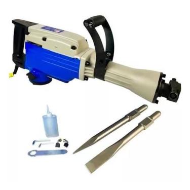 Imagem de Martelete Rompedor Demolidor 1.600W 35J 15Kg Maleta Sa Tools - Nakasak