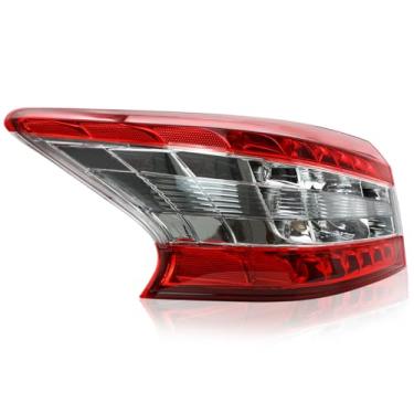 Imagem de Conjunto de luz traseira para Nissan Sentra 2013 2014 2015 Luz traseira externa sem chicote de fios sem lâmpadas OEM # 265553SG0A (lado esquerdo do motorista)