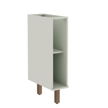 Imagem de Balcão De Cozinha Genialflex Iluminata Hortelã