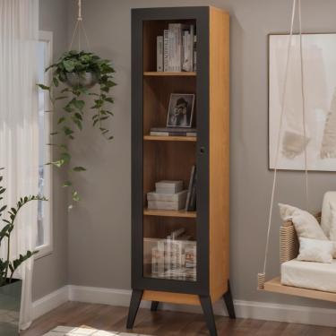 Imagem de Estante Livreiro Genialflex Malta Pt 1 Porta