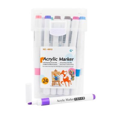 Imagem de Canetinhas de Tinta Premium, Conjuntos de Marcadores Acrílicos para Pi