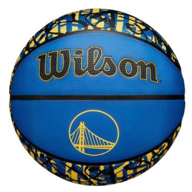Imagem de Bola De Basquete NBA Team Graffiti GS Warriors 7 - Wilson
