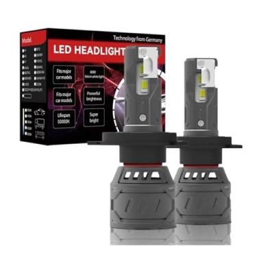 Imagem de Par de Lâmpadas Super LED H4 para Farol Baixo - 16.000 Lúmens (6000K)