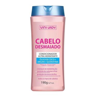 Imagem de Condicionador Ultra Hidratante Cabelo Desmaiado 190g Vini Lady-Unissex