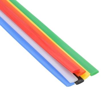 Imagem de YELARXI Hastes de solda de plástico, haste de solda de HDPE de 9,8 polegadas de alta resistência à prova d'água, adequada para reparar para-choques de plástico, caiaques, para-choques, carros, tanques