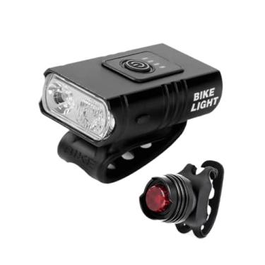 Imagem de Dynwave Kit de Iluminação para Bicicleta com Farol E Lanterna Traseira, 2 LEDs, Acessórios para Ciclismo, Style a