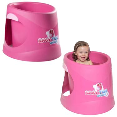 Imagem de Banheira Babytub Ofurô Rosa 1 a 6 Anos
