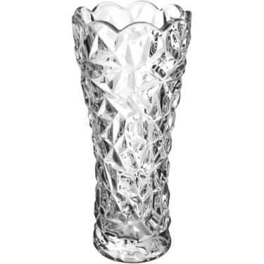 Imagem de VASO DECORATIVO ENFEITE CASA FLOREIRO HOME&CO VIDRO 24X11X11CM TRANSPARENTE