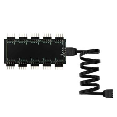 Imagem de Hub Asus, Multi RGB 12v, 4 Pinos Divisor RGB, Até 10 Fans