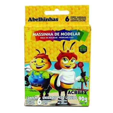 Imagem de Massa de Modelar 6 Cores Acrilex