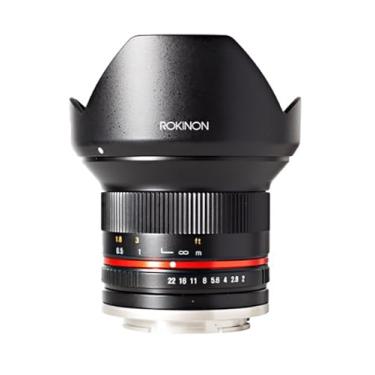 Imagem de Rokinon Lente fixa ultra grande angular F2.0 NCS CS de 12 mm para câmeras digitais Olympus e Panasonic Micro 4/3 (MFT) (Preto) (RK12M-MFT)