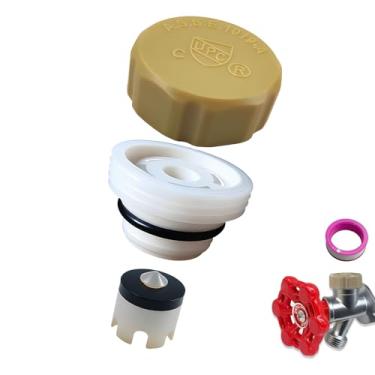 Imagem de PILISPARK ASSE 1019-A Kit de reparo de torneira externa com fita de teflon, kit de substituição de disjuntor a vácuo anti-sifão sem geada para substituição de válvula Sillcock (1 pacote)