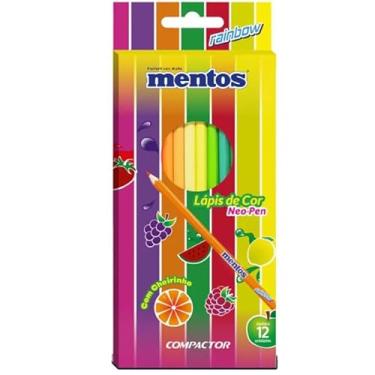 Imagem de LAPIS DE COR NEO-PEN MENTOS C/12 - COMPACTOR