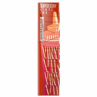 Imagem de Batom Líquido Maybelline SupersStay Vinyl Ink Sauce 45g, 205 Siracha