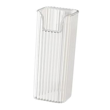 Imagem de IEUDNS Suporte transparente para utensílios, colher, recipiente para talheres, organizador de mesa para utensílios de cozinha de escritório, pauzinhos, mesa