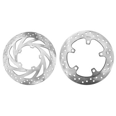 Imagem de Par De Discos De Freio Dianteiro + Traseiro Fazer 250 2011 Até 2017