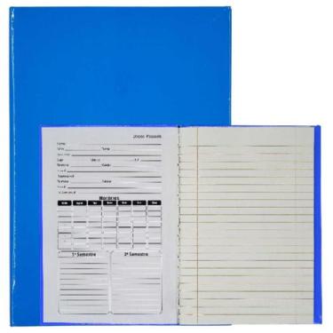 Imagem de Kit Caderno Costurado 1/4 96 Folhas Com 5 Unidades Capa Dura - PanAmer