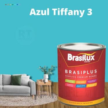 Imagem de Tinta de Parede Tiffany Brasiplus 800ml Fosca - BRASILUX, TIFFANY 3