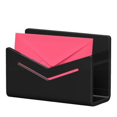 Imagem de Rrlihjgu Organizador de Correspondência para Escritório - Organizador Acrílico para Cartas e Envelopes de Escritório - de Pastas Recibos Cadernos Postais para Casa Escola