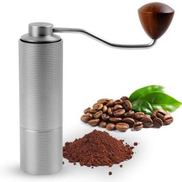 Imagem de Moedor de café Durable Aviation Aluminium 11 níveis de prata - Marca P