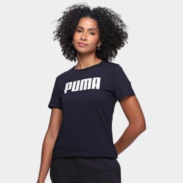 Imagem de Camiseta Puma Casual Feminina, Preto, GG