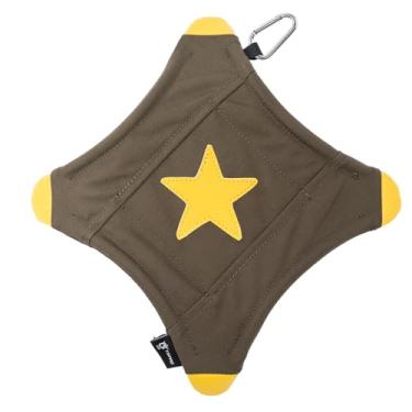 Imagem de TSPRO Brinquedo tático de Frisbee para cães de 22 cm para cães de médio a grande porte e mastigadores agressivos, voador arqueado de nylon durável, flutuante na água, leve e portátil para brincar e