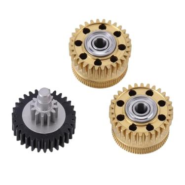 Imagem de WALFRONT Impressora 3D Extrusora Engrenagem Kit Todos Filamento De Metal Drive Extrusora Engrenagem Com DLC Revestimento para K2 Plus Substituição