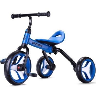 Imagem de Triciclo YGJT 4 em 1, bicicleta infantil dobrável, triciclo infantil d