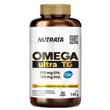 Imagem de Ômega 3 Ultra Tg 1830mg Pote Com 120 Cápsulas Nutrata