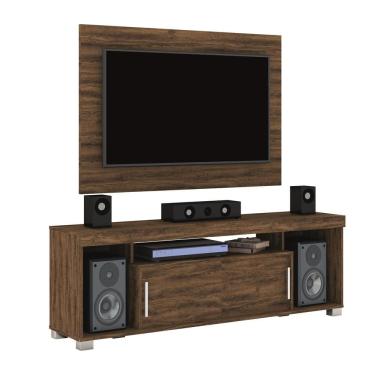 Imagem de Rack com 2 Portas Para TV de 65" com Painel Madetec Pierre para TVs de até 50”