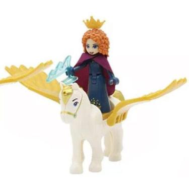 Imagem de Boneco Blocos De Montar Valente Cavalo Alado