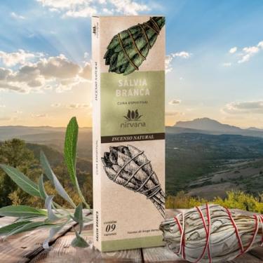 Imagem de Incenso Nirvana - Sálvia Branca - 9 Varetas