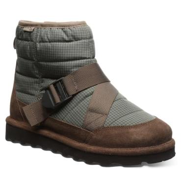 Imagem de BEARPAW Botas masculinas de inverno e neve Connor Sheepskin, Terra, 42