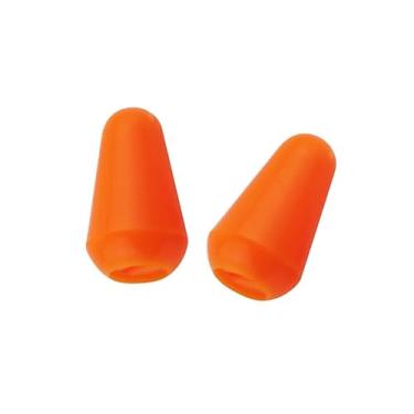 Imagem de DIAO79NI Básica métrica de 3,7 mm para guitarra de plástico com pontas de interruptor de 5 vias, captador para guitarra elétrica estilo Strat/Stratocaster, laranja (conjunto de 2)