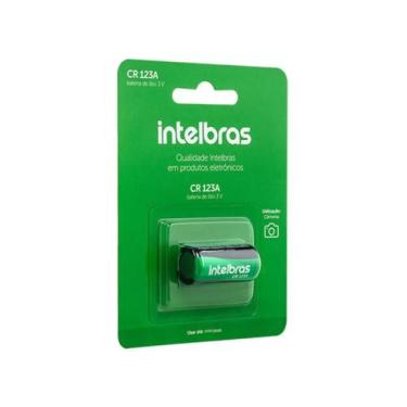 Imagem de Bateria cilíndrica de lítio 3V Intelbras CR 123A