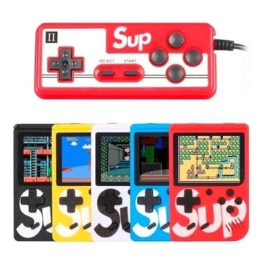 Imagem de Game Portátil Sup Game Box Plus, 400 Jogos Nostálgicos com Controle Multiplayer e com Tela LCD