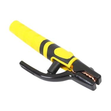 Imagem de oshhni Suporte de eletrodo de soldagem, braçadeira de eletrodo de máquina de soldagem, cabo antiderrapante, ferramenta de braçadeira de cobre para manutenção, 500a, 23cm