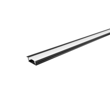 Imagem de Perfil Led 24 x 7mm Embutir Preto 2m - Elgin