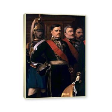 Imagem de Moldura de champanhe. Pinturas a óleo famosas, (sem título 66) de Jean Leon Gerome, reprodução impressa em tela, arte de cenário para decoração de sala de estar. 40 x 56 cm - 15,7 x 20,1 pol