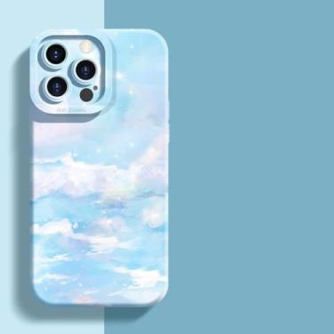 Imagem de MVVKKY Capa de celular com pintura colorida e macia à prova de choque para Redmi Note 12 5G (para Redmi Note 12 5G/5)