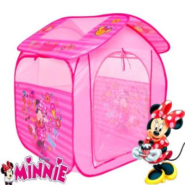 Imagem de Barraca Toca Infantil Casa Toquinha Criança Menina Minnie Dobrável - Z