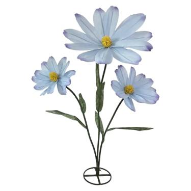 Imagem de Flores de papel gigantes para decoração, flores grandes de margaridas de 16 m, decorações de casamento para recepção, fundo de festa de aniversário de Halloween, jardim, decoração de casa, vitrine