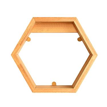 Imagem de Luminária de parede de madeira, arandela moderna em formato de diamante, luminária de parede minimalista de madeira para sala de estar, quarto, cabeceira, iluminação decorativa de parede bra