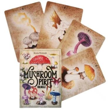 Imagem de Mushroom Spirit Oracle Deck Oráculo Espírito Do Cogumelo Baralho de Ca