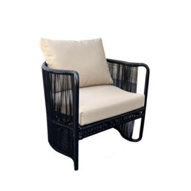 Imagem de Sofá cadeira, sofá de tecido simples, hotel, pátio, estilo chinês, sofá, jardim, varanda, multifuncional, sofá, sala de estar