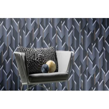 Imagem de Papel de Parede Raízes Geométrico 3D 1014508 Tam. 4m² Papel de Parede Raízes Geométrico 3D 1014508